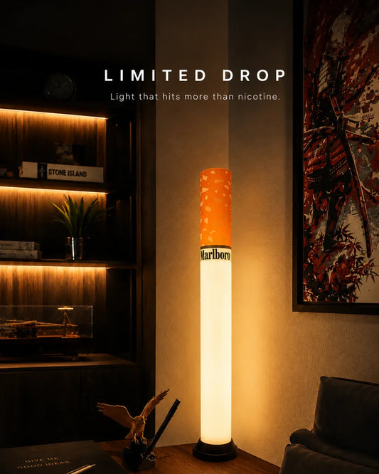 🚬 Cigarette Floor Lamp – Light That Hits More Than Nicotine 💡