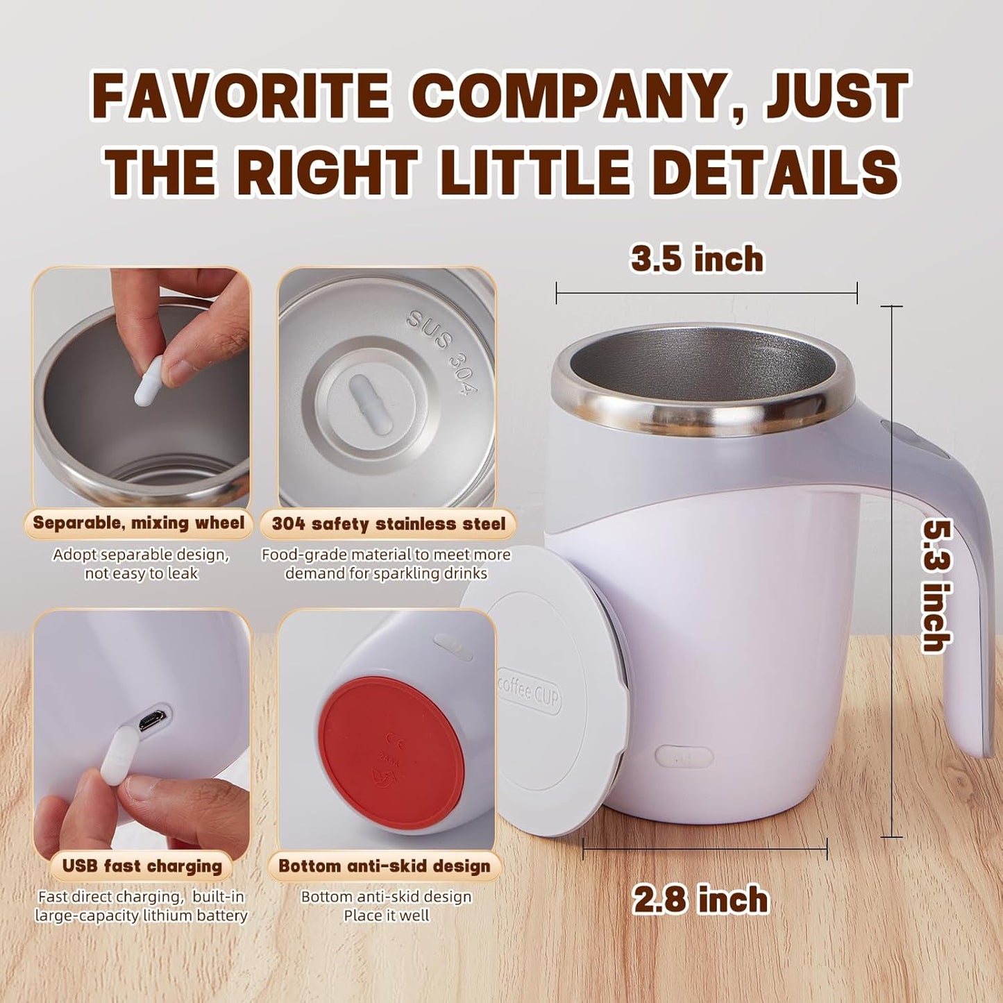 ☕Automatic Stirring Coffee Mug