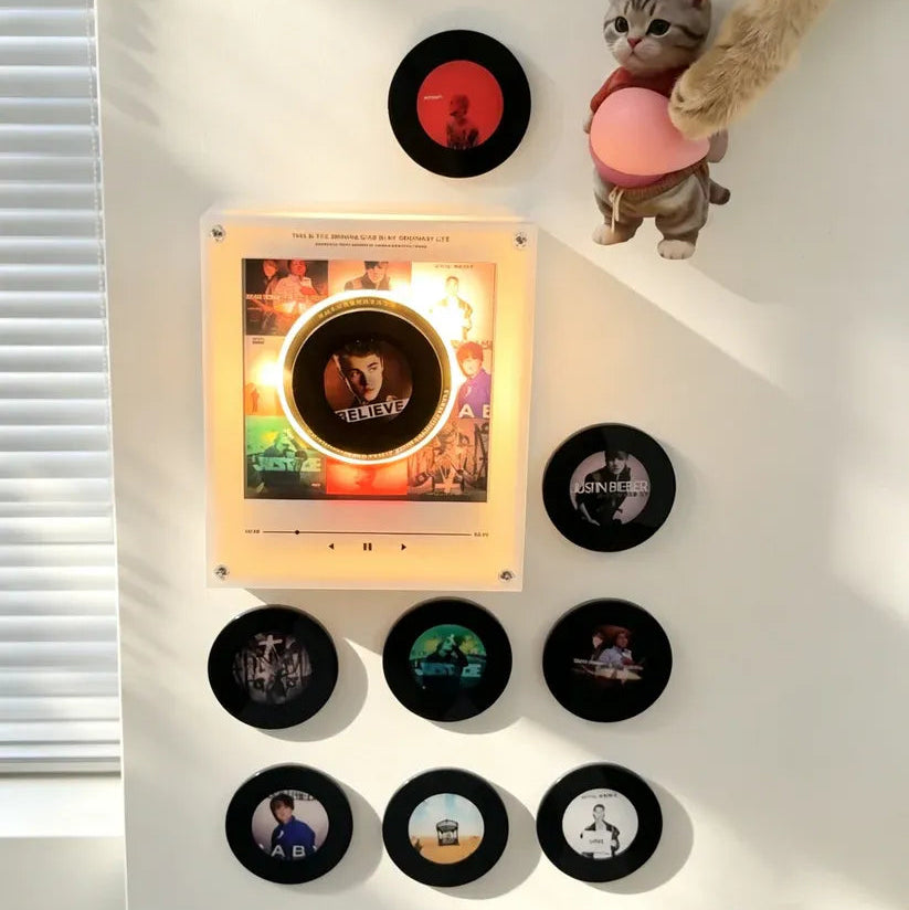 🎶 Magnetune Music Player – Vinyl‑Style NFC Player with 9 Custom Artist Discs