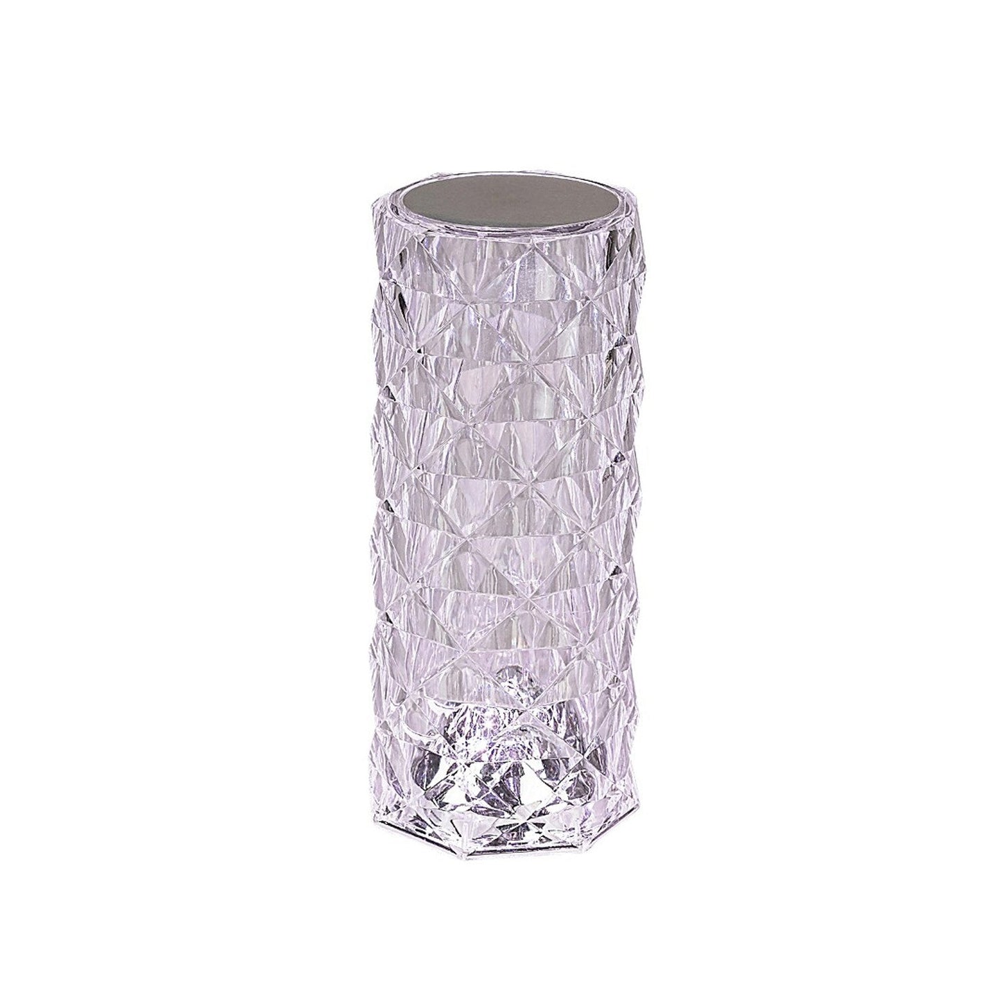 🌹 16‑Color Crystal Rose Table Lamp – USB Rechargeable, Touch & Remote Control, Cordless