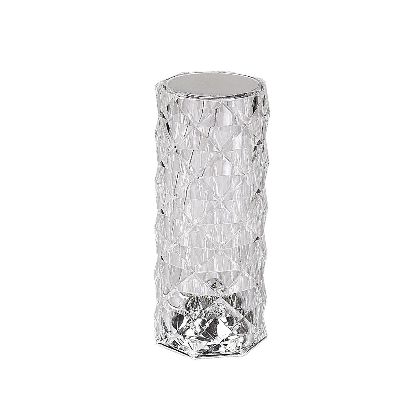 🌹 16‑Color Crystal Rose Table Lamp – USB Rechargeable, Touch & Remote Control, Cordless