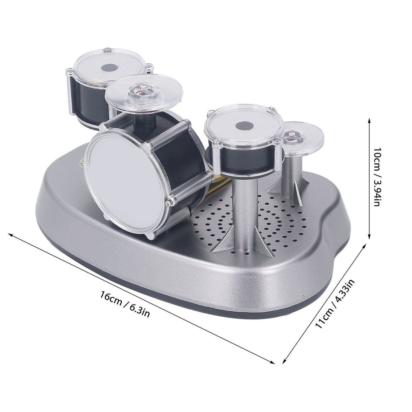 🎵 Mini Finger Drum Set – Electronic Tabletop Drum Kit for Stress Relief & Music Fun