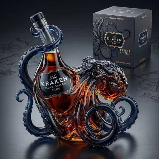 Octopus Shaped Spirit Decanter 🐙🥃