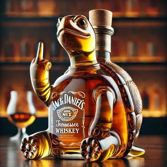 🐢Turtle Whiskey Bottle