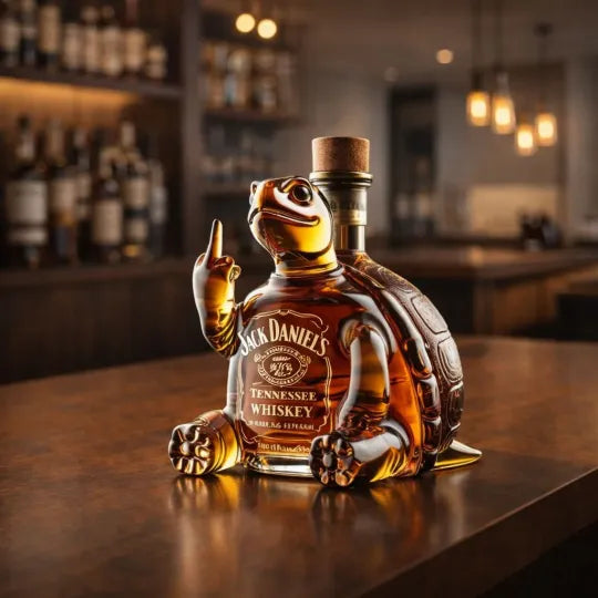 🐢Turtle Whiskey Bottle